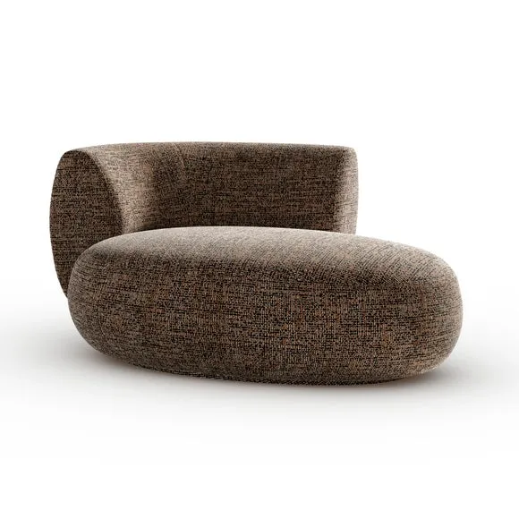 Lozenge Luxe Boucle Chaise Longue 6