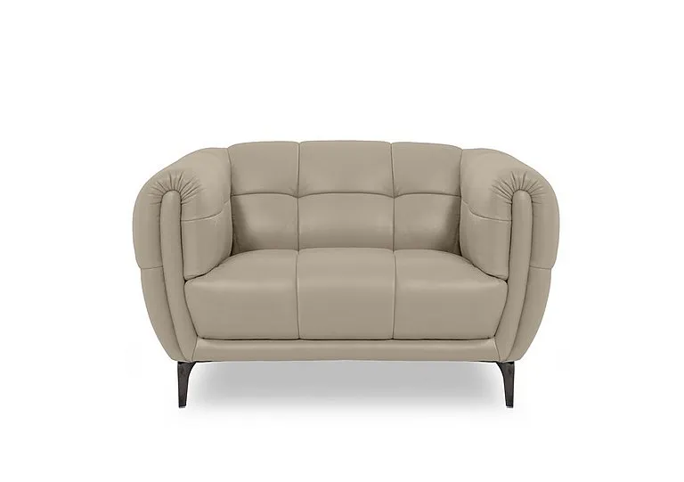 Sienna NC Leather Cuddler Chair