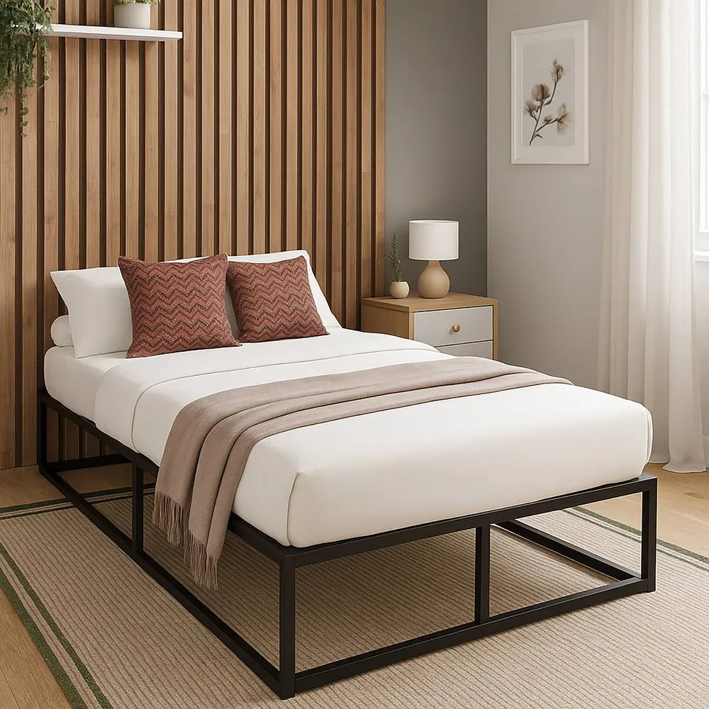 GFW Platform Bedframe in Black