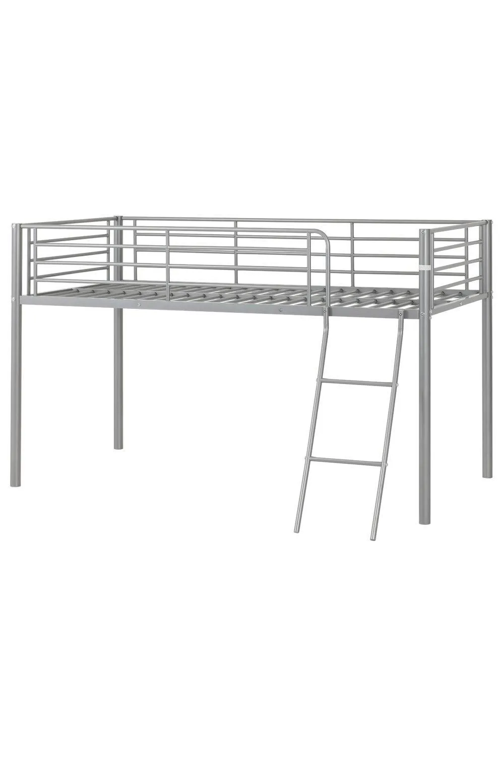 Seconique Kora Mid Sleeper Single in Metallic Silver 2