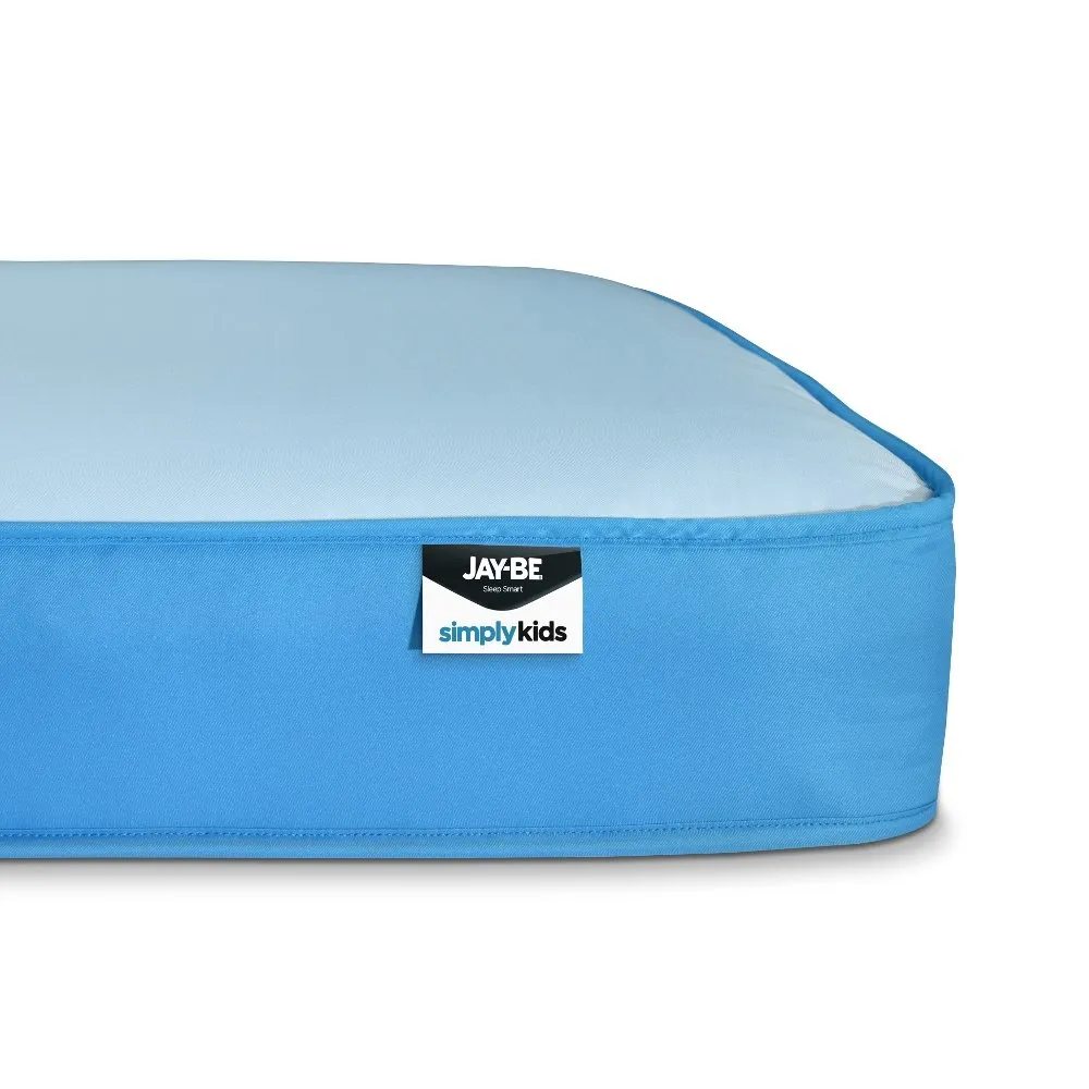 Jay-Be Simply Kids Foam Free Waterproof Spring Mattress - European 3ft Single (90 x 200 cm)