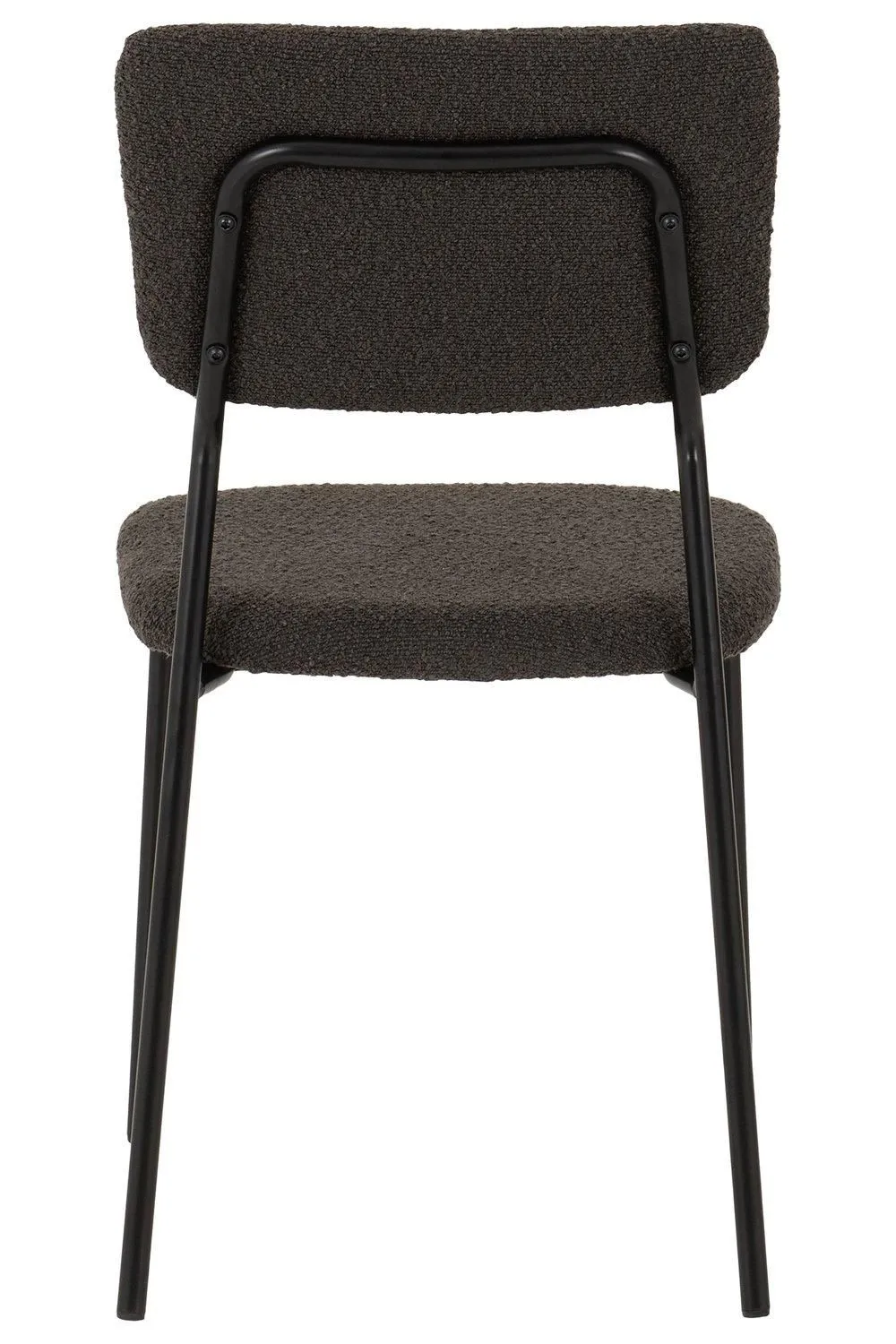 Seconique Sheldon Chair( Set Of 4 ) in Dark Grey 5