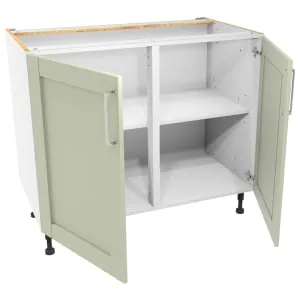 Wickes Ohio Sage Shaker Base Unit - 1000mm 2