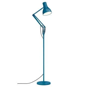 Anglepoise Type 75 Floor Lamp Margaret Howell Saxon Blue 2