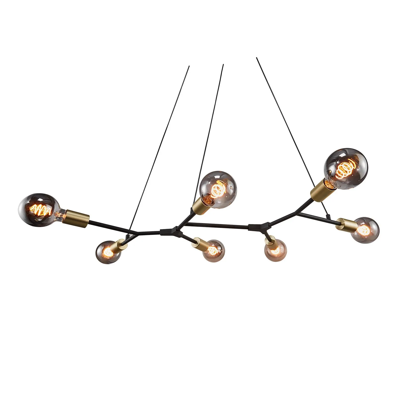 Nordlux Josefine Pendant Light Black Metal Dining Room E27 Mains 45cm 2