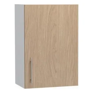 Wickes Orlando Scandi Oak Slab Wall Unit - 500mm