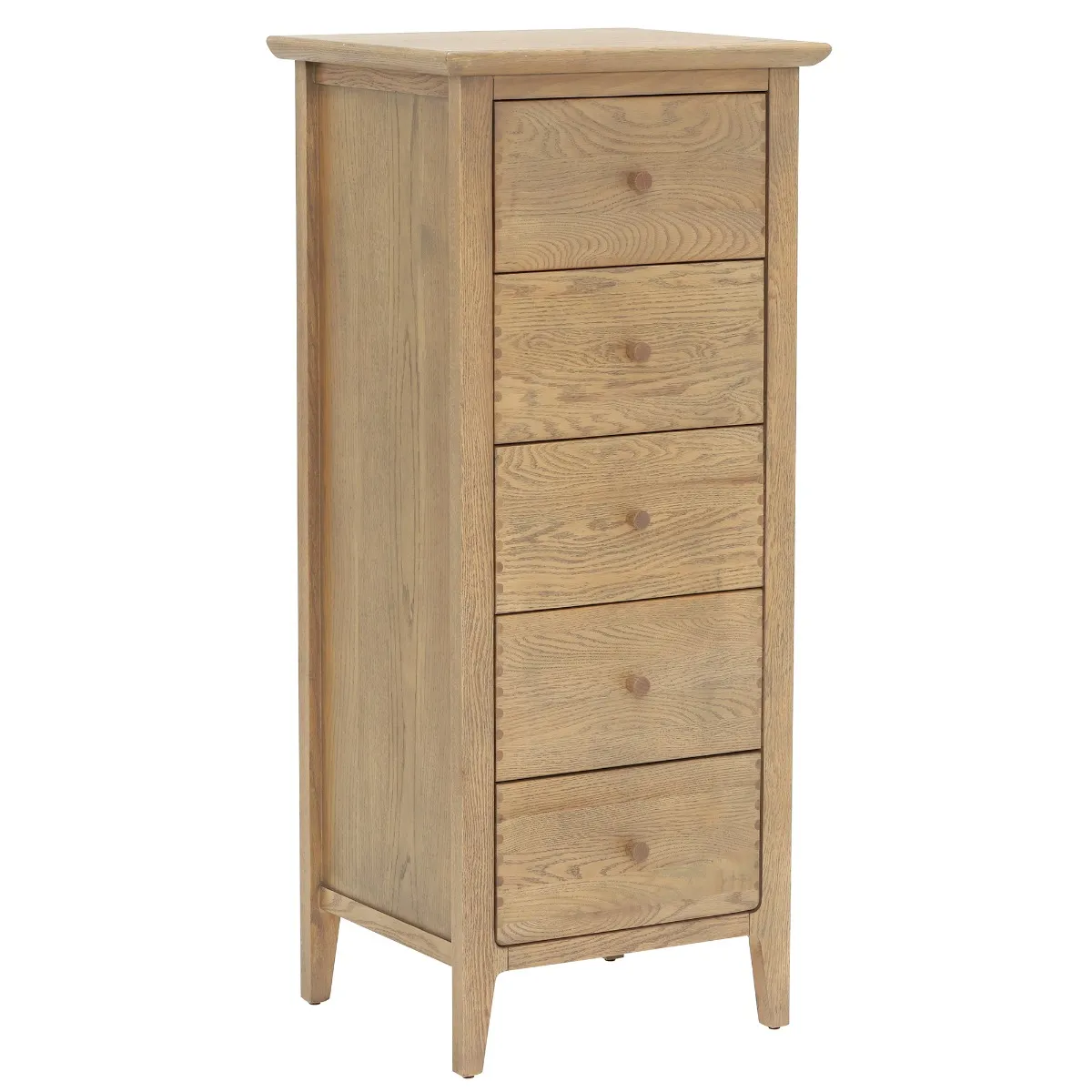 Runswick 5 Drawer Chest, Oak