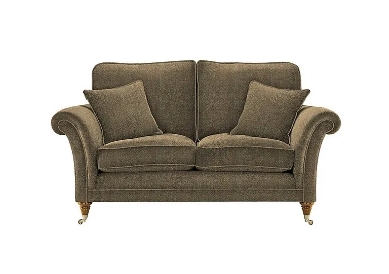 Burghley 2 Seater Fabric Sofa - Harris Slate