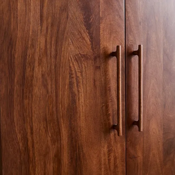 Maxton Small Wardrobe, Mango Wood 4