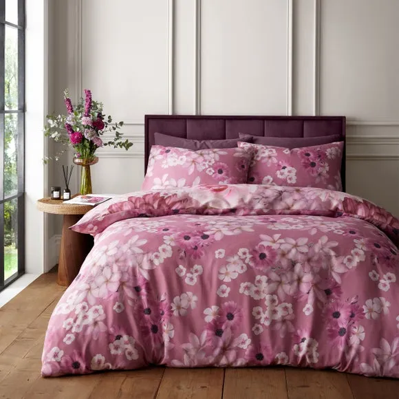 RHS x Catherine Lansfield Rosemoor Floral Duvet Cover & Pillowcase Set 3