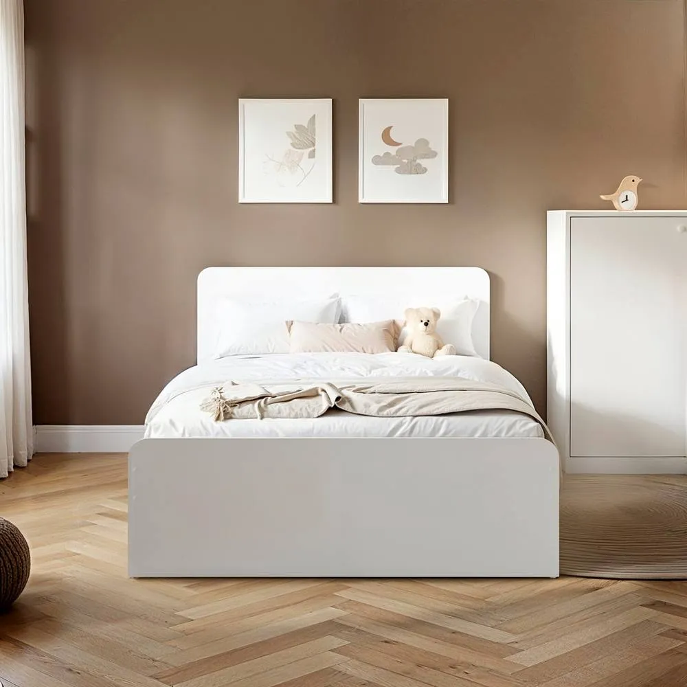 Flair Wizard Small Double Bed Frame in White 3