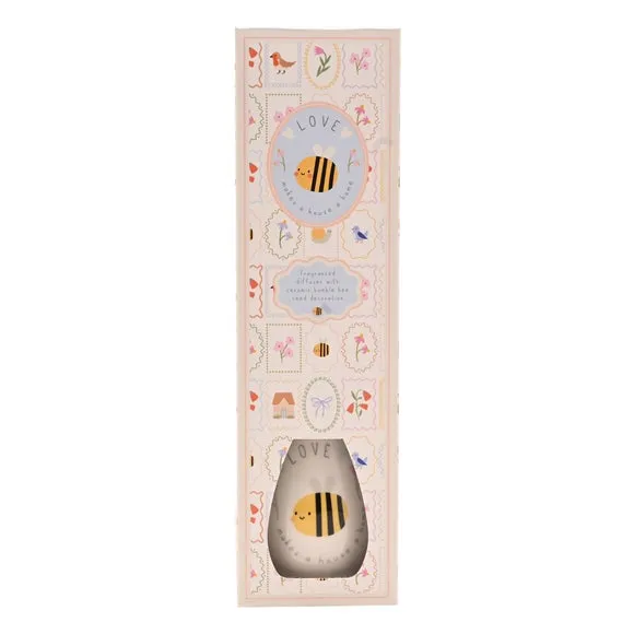 Love Life Love Home Lychee & Raspberry Ceramic Diffuser 4