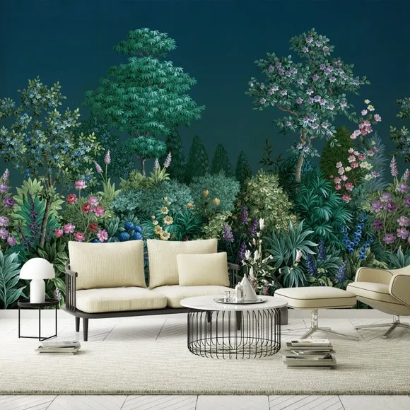 Midnight Garden Wall Mural 1