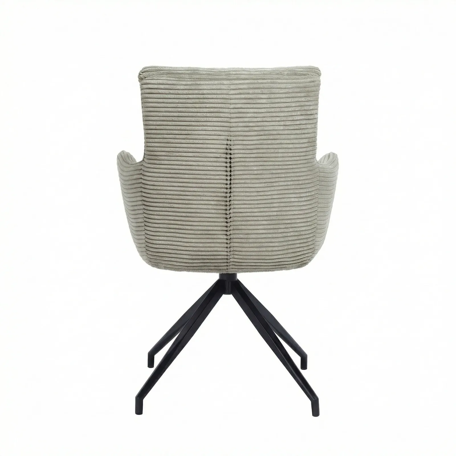 Odine Swivel Dining Chair, Grey Velvet | Barker & Stonehouse 5