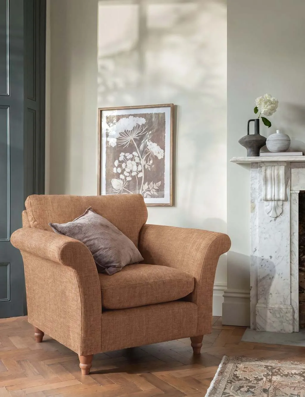 BARKER AND STONEHOUSE Amelie Armchair Brown