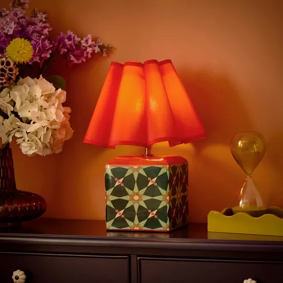Sophie Robinson Moroccan Star Ceramic Table Lamp 2