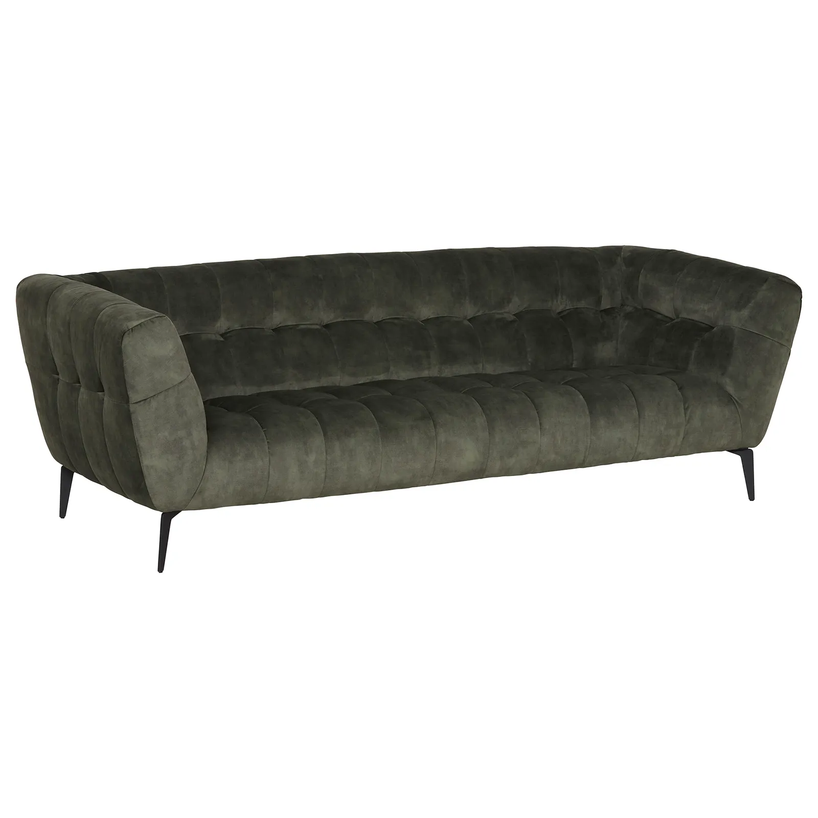 Azalea 3 Seater Sofa, Green Fabric | Barker & Stonehouse 3