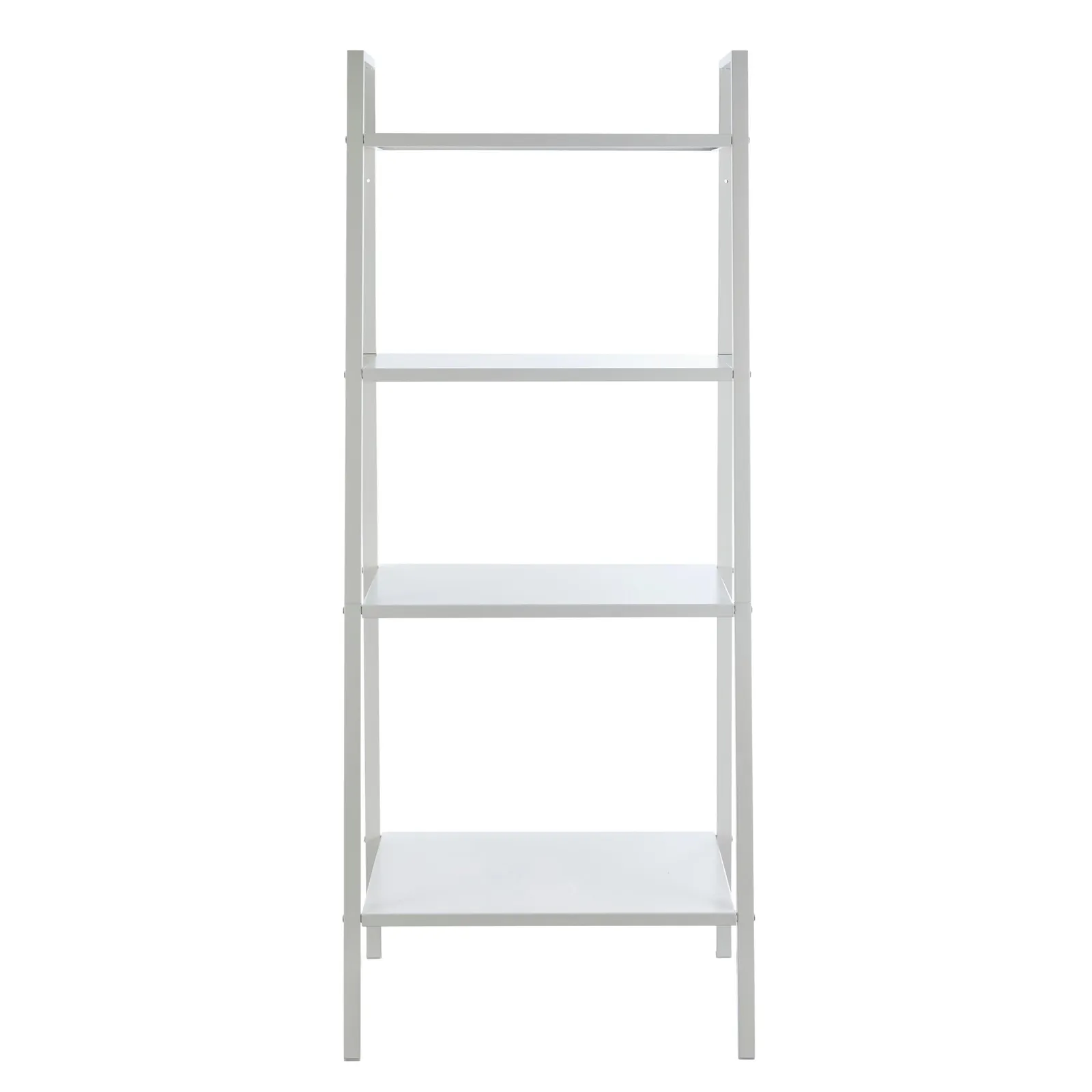 Ladder Shelving Unit White