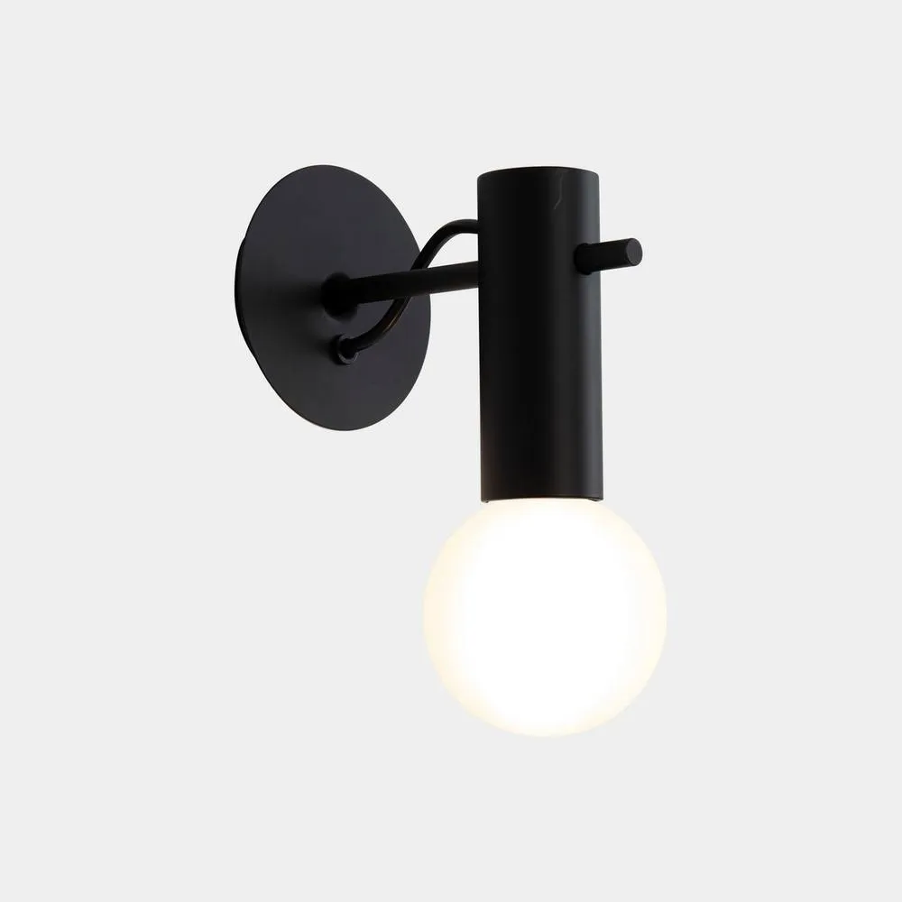 Netlighting Nude Wall Lamp Black E27 15W
