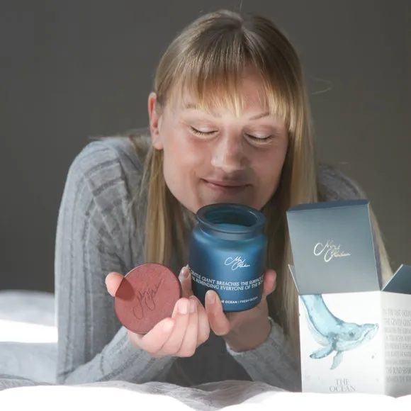 Meg Hawkins The Ocean Whale Soy Candle 2