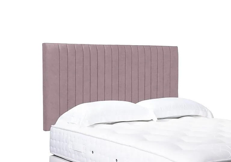 Artisan Collection Cadenza High Strutted Headboard - Single - Plush Lilac