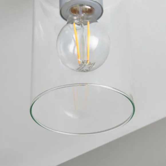 Fryer Bathroom Flush Ceiling Light 3