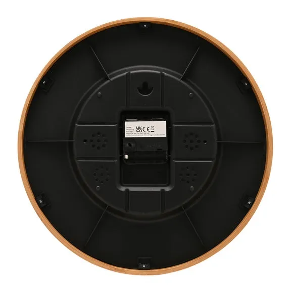 Hometime Bamboo Round Wall Clock 4