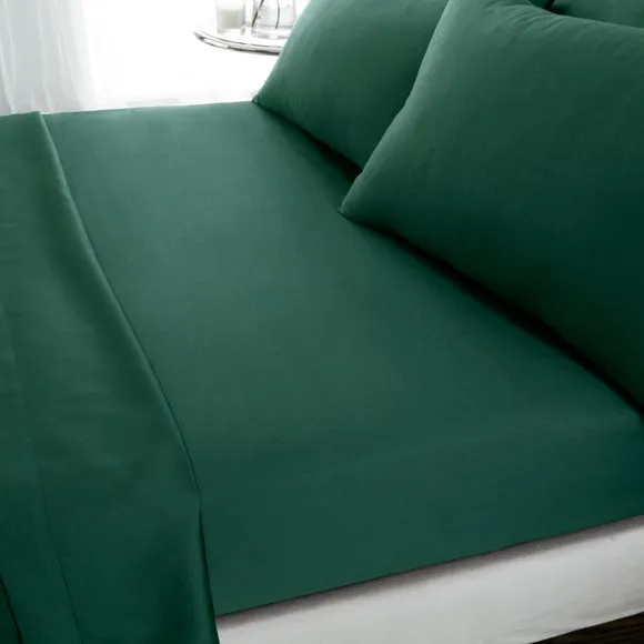 Hotel 230 Thread Count 100% Cotton Sateen Fitted Sheet 1