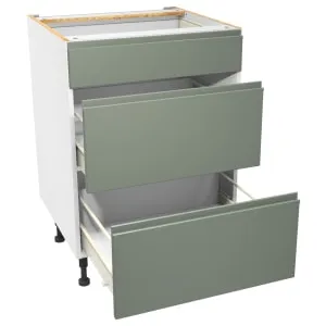 Wickes Madison Reed Green Drawer Unit - 600mm 2