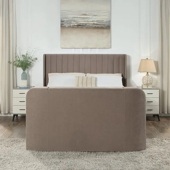 Kensington Side Lift Ottoman TV Bed 4