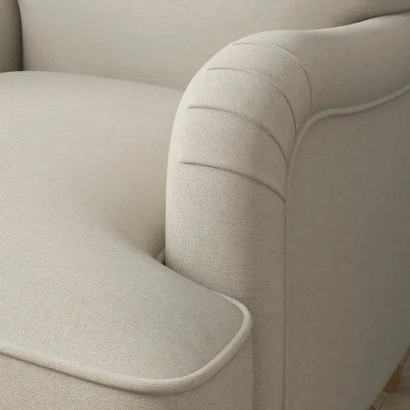 Beatrice II Luna Fabric Armchair 4