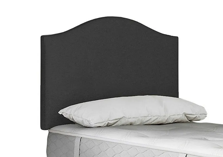 Clyde Strutted Headboard - Single - Tweed Sable