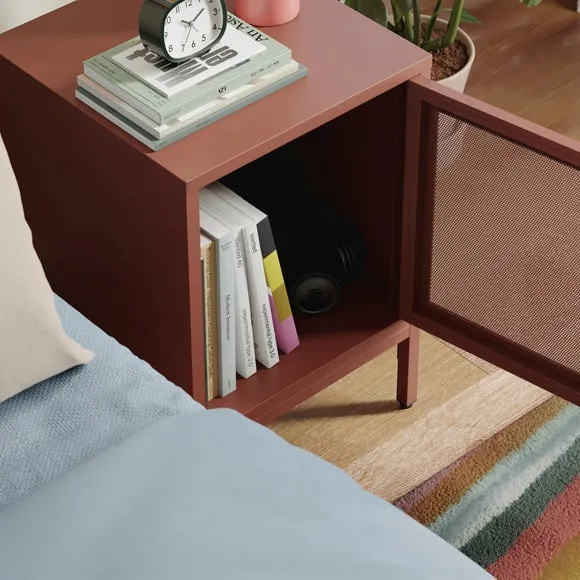 Talla Metal Bedside Table 3