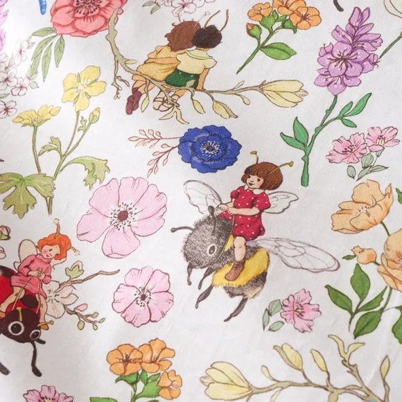 Belle & Boo Garden Friends 100% Cotton Quilt Cover and Pillowcase Set 4