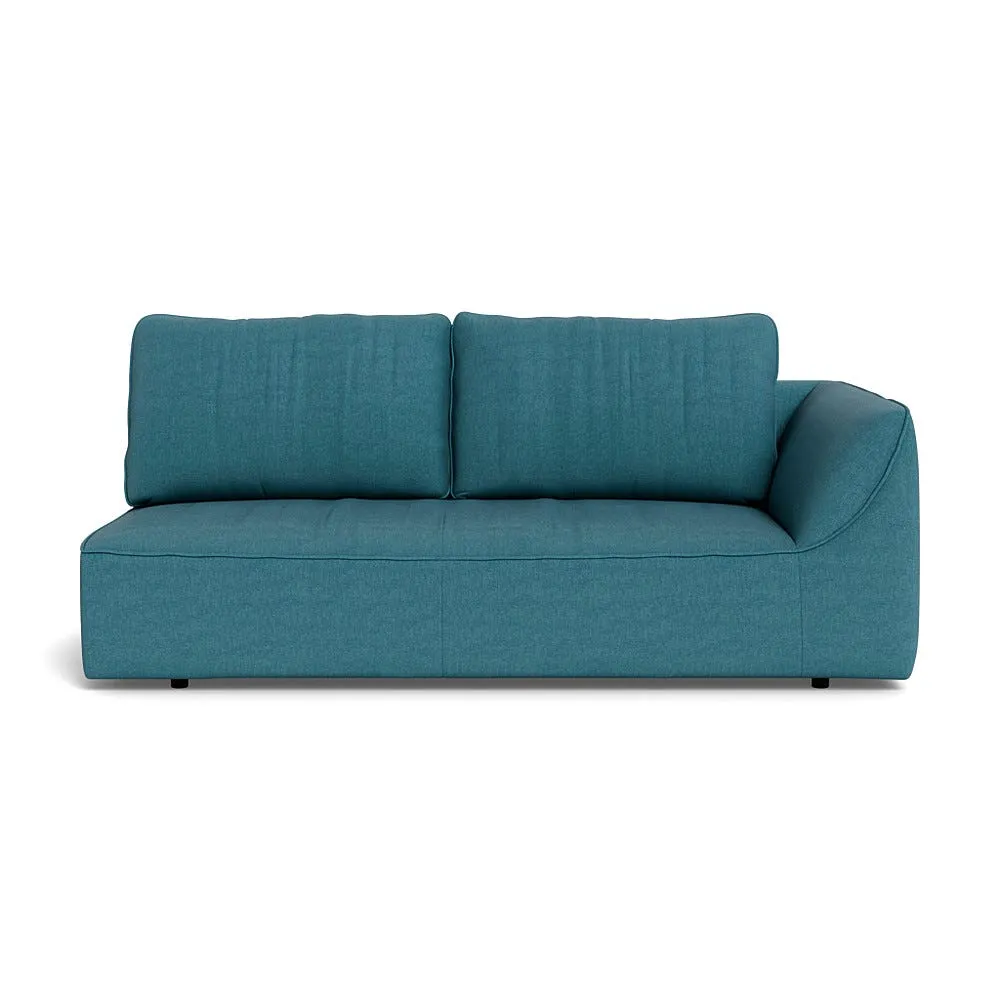 Heal's Morven Right Hand Facing 3 Seater Unit Brushed Cotton Cadet 1