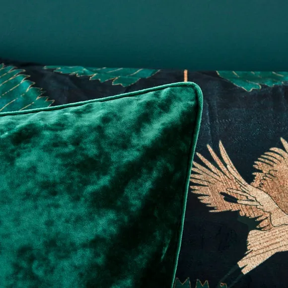 Crushed Velour Piped Pillowcase 2