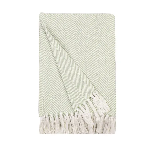 Jenson Herringbone Throw Blanket 4