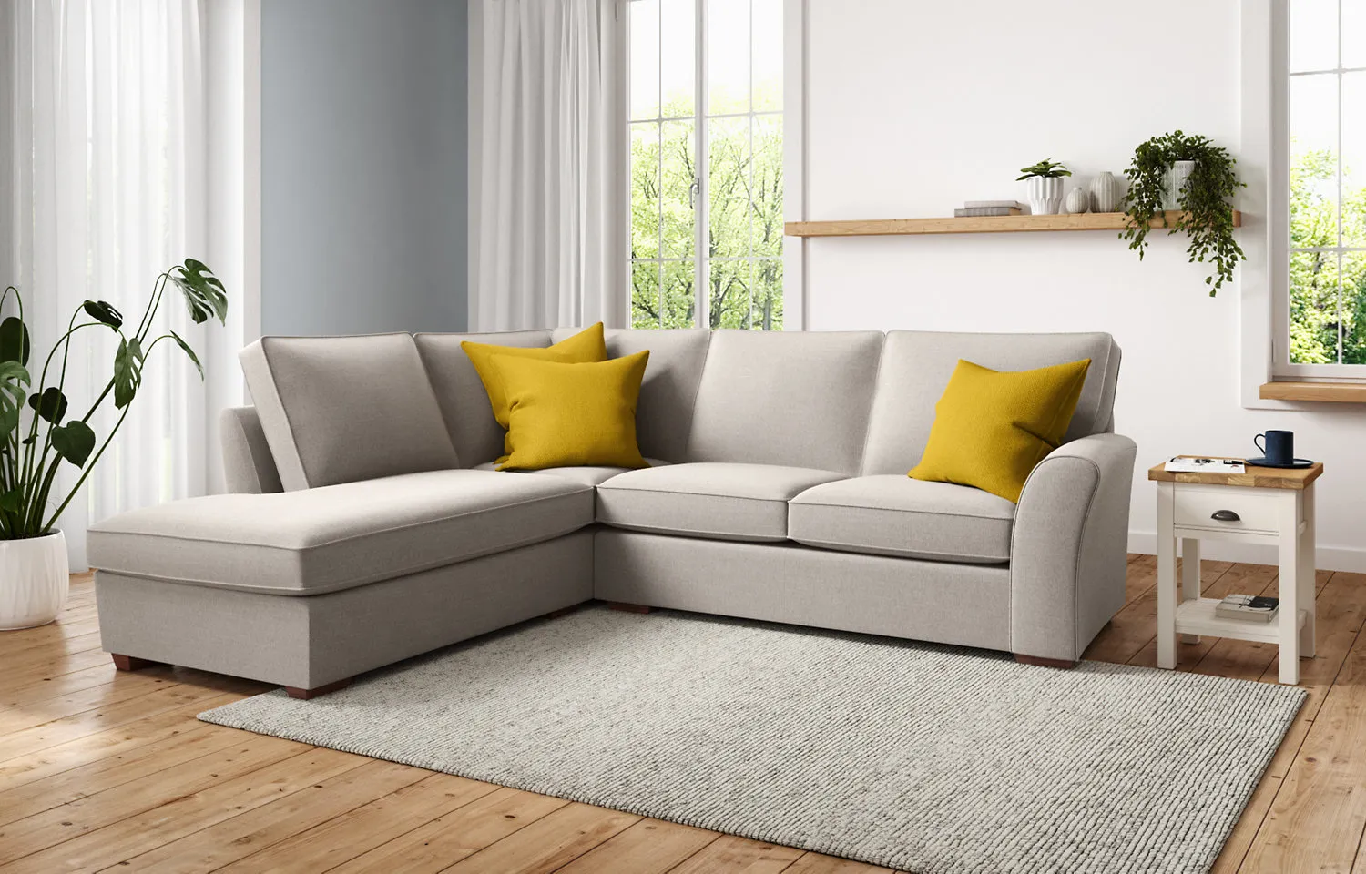 M&S Lincoln Corner Chaise Sofa (Left-Hand)