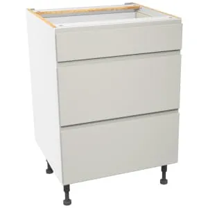 Wickes Madison Gloss Stone Drawer Unit - 600mm