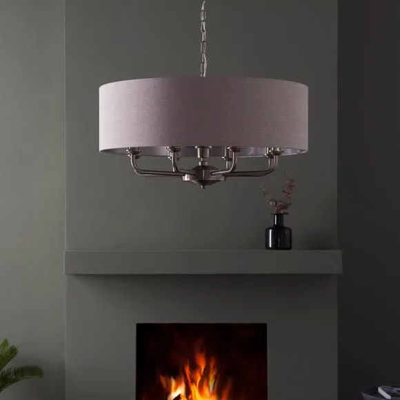 Vogue Sandringham Mid Century 8 Light Adjustable Pendant Light 2