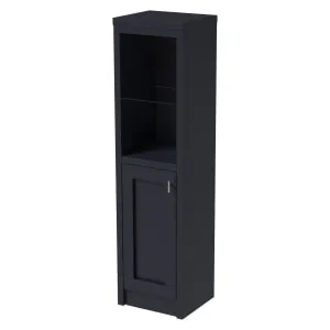 Wickes Hayman Indigo Blue Traditional Freestanding Mid Height Tower Unit - 1500 x 400mm