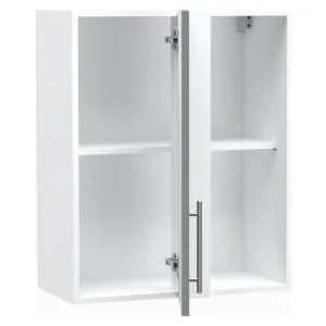Wickes Orlando Reed Green Corner Wall Unit - 600mm 2