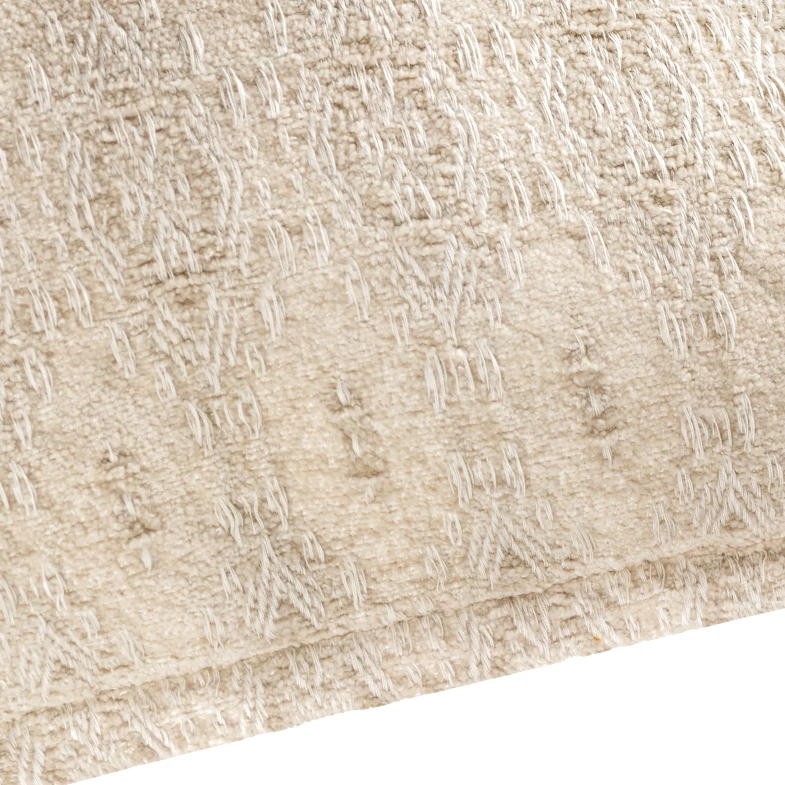 Yard Ramas Textured Jacquard 100% Cotton Cushion in Natural 5