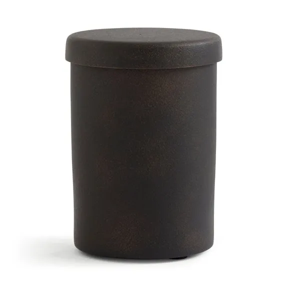 Black Metal Storage Jar 3