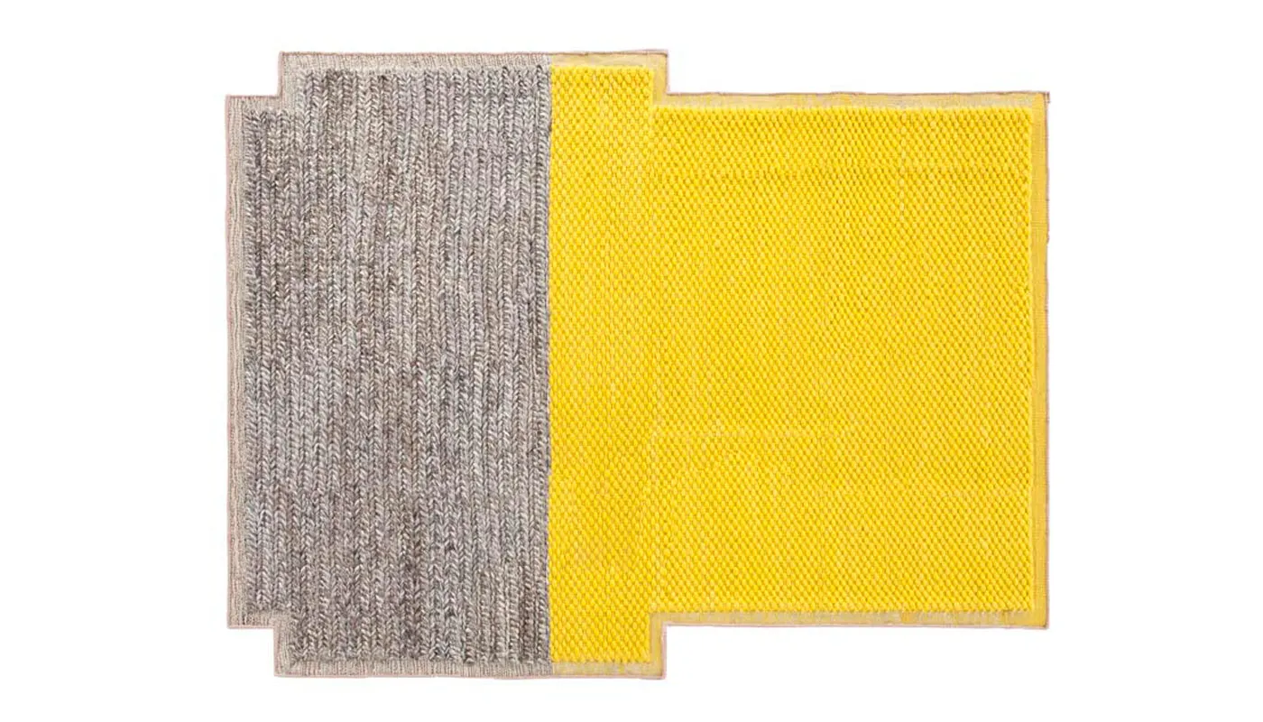 Gandia Blasco Mangas Plait Rug 190 x 250cm Yellow
