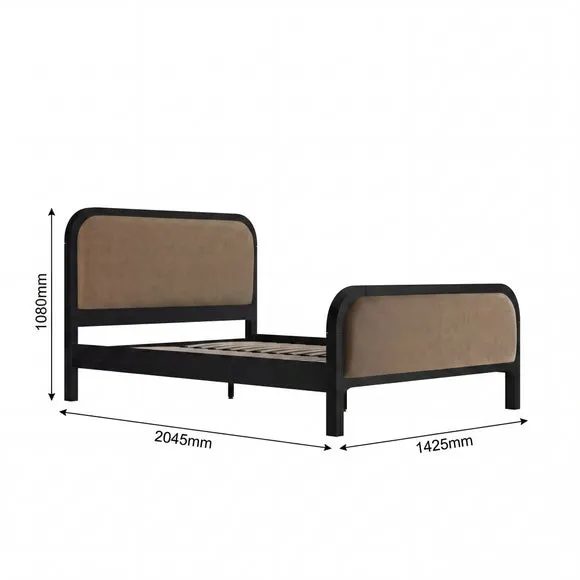 Ines Velvet Bed Frame 6