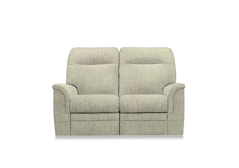 Hudson 23 Fabric 2 Seater Recliner Sofa with Headrests and Power Lumbar - Cromwell Mint