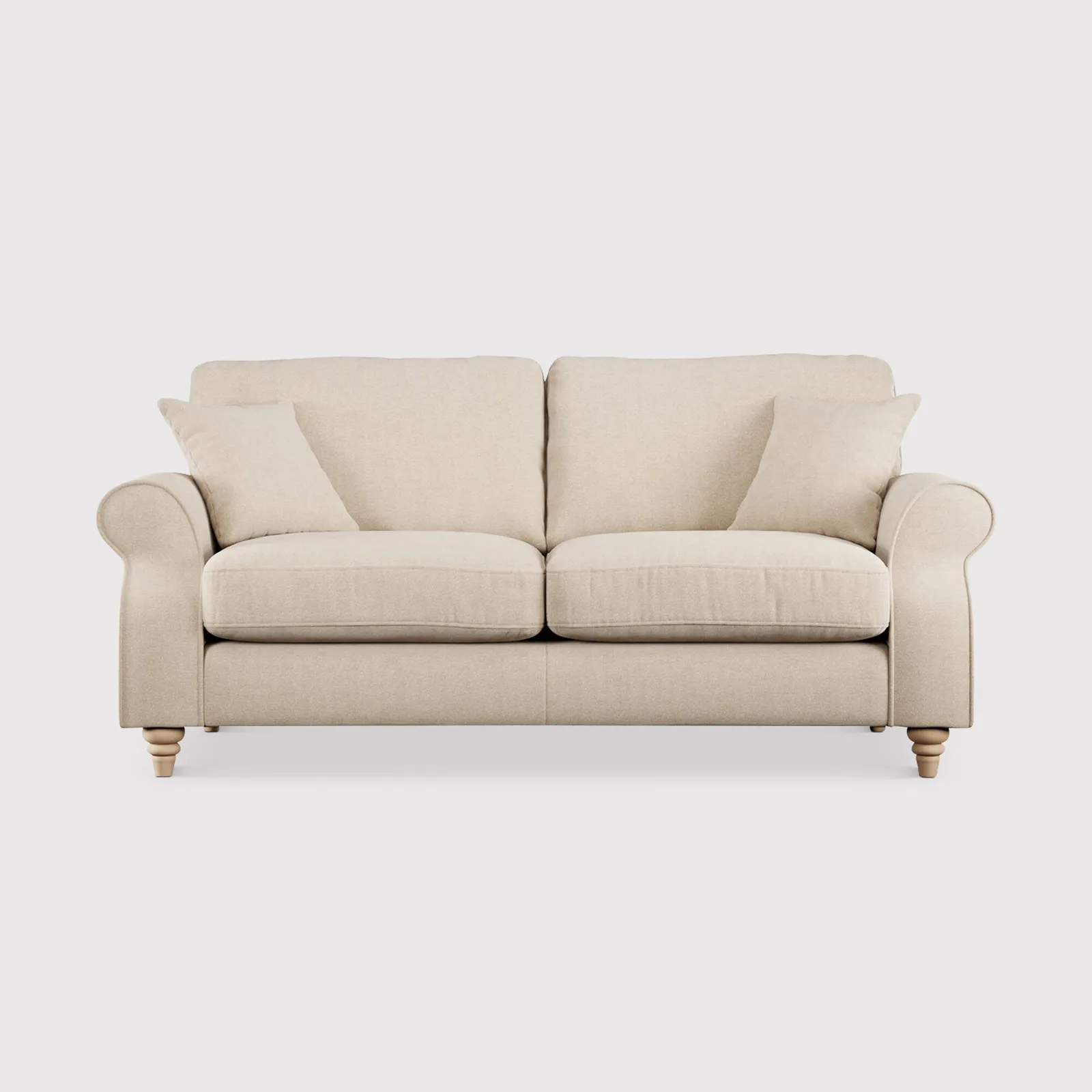 Hattie 3 Seater Sofa, Neutral Fabric | Barker & Stonehouse 1