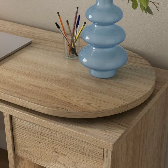 Malik Double Swivel Storage Desk 4