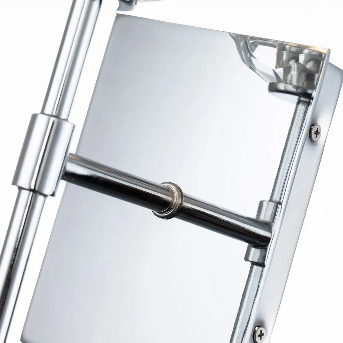 Netlighting Quoizel Regalia Wall Lamp Polished Chrome 3000K IP44 in Grey 4